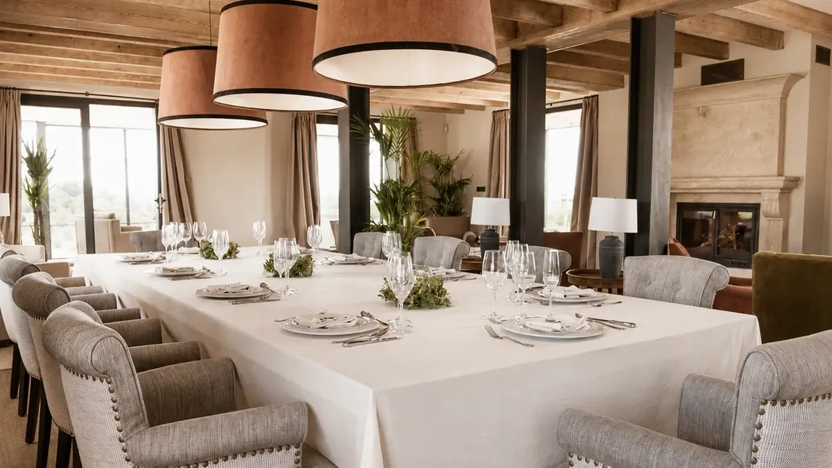 comedor privado finca