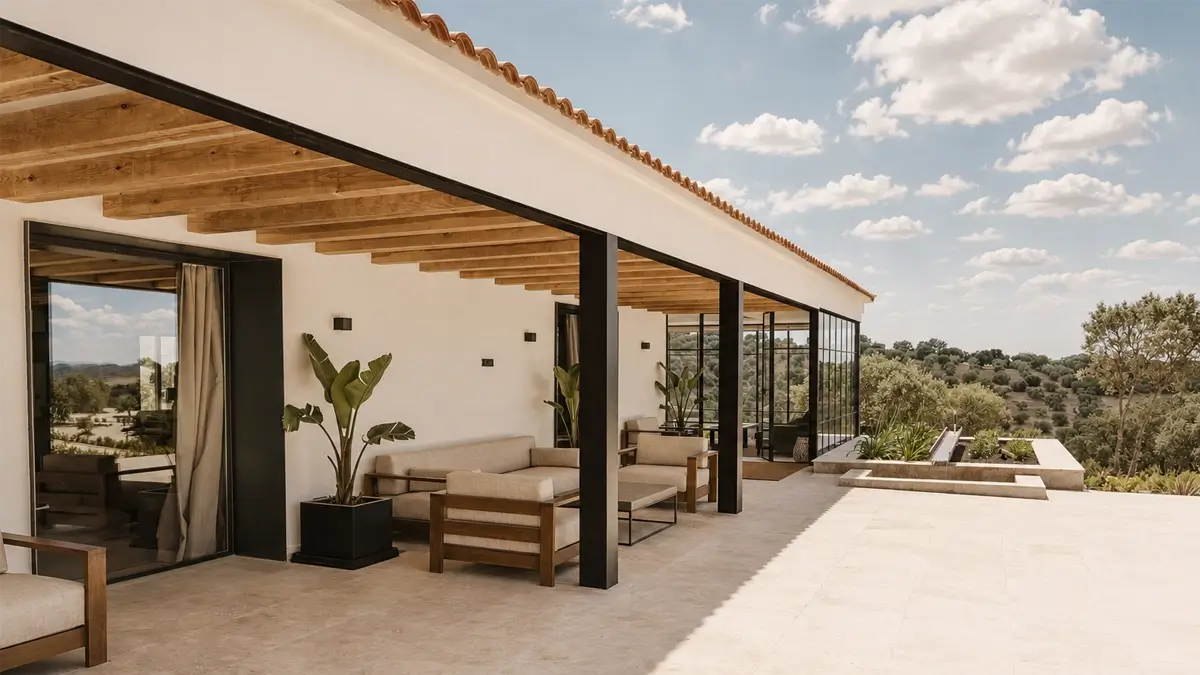 porche chill finca